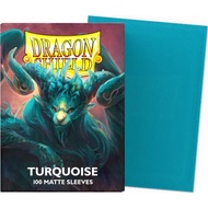 Dragon Shield - Turquoise Matte Standard Size Card Sleeves