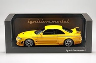 IG 1/18 Nismo R33 GT-R 400R Yellow 2252