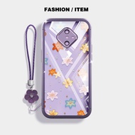 YBD Clear Casing For Vivo S1 Pro 1920 Y51 Y31 Y51A Y51S Y53S V2030 V2036 V2031 Autumn Ginkgo Leaves 