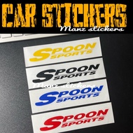 SPOON SPORTS D1 / CAR STICKER SPOON SPORTS