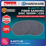 MAKITA B-66765-25 | B-66771-25 | B-66787-25 FIBER SANDING DISC 150MMx22 A80 | 180MMx22 C50 | 180MMx