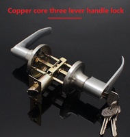 Stainless Steel Door knob Double Lock Combo Lockset Deadbolt And Cylindrical Keyed Entry Lock door l