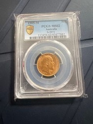 1905-M PCGS MS62 澳洲金幣