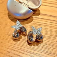 Suitable for Huawei Ear Clip Earphone Jewelry Huawei freeclip Ear Clip Full Diamond Butterfly Clip E