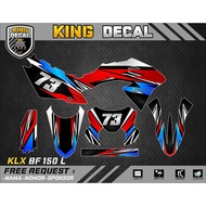 Decal KLX BF KLX OLD KLX S DECAL KX CUSTOME DECAL KLX BF 150L 20
