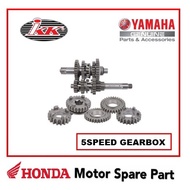 YAMAHA LC135 135LC LC135ES 5S Y15 Y15ZR Y15Z 5SPEED RACING GEARBOX 100% ORIGINAL IKK BRAND