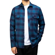 Gloaming Kemeja Flanel Veterano Panjang Azuvara Pria
