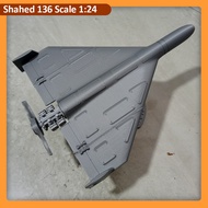Shahed 136 Drone miniature 3D printing scale 1:24 display aircraft model kit Drone Shahed-136
