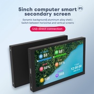 17cm Computer Small Secondary Screen USB Interface Chassis Secondary Screen IPS HD PC Notebook Smart