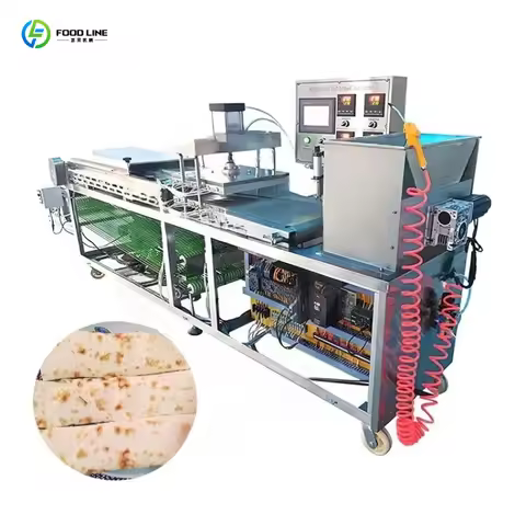 Tortilla Maker Electric Flatbread Production Line Commercial Bakery Equipment for Pizza Shop