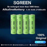2026/ /SGREEN Original Rechargeable Battery AAA 2100mAh alkaline Battery.