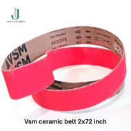 Sandpaper belt 2x72 Inch ceramic VSM/belt grinder