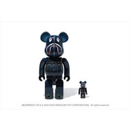 BAPE X LEVI’S  BE@RBRICK 100% &amp; 400% SET 牛仔套裝造型 公仔