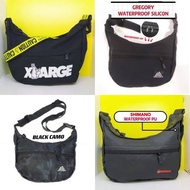 G) Good Quality WATERPROOF PU/Nylon Gregory Duckdude Pancoat One Piece Demon slayer Yamaha Honda Sling Bag Crossbody