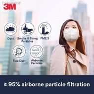 【New stock】▦□♣3M Professional Particulate Respirator Fine Dust Smoke Smog Filter Ear Head Loop 9501+ 9502+ KN95 3ply Fac