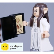 lor121 Lego The Lord of the Rings 10316 - Arwen Minifigure w Book - New