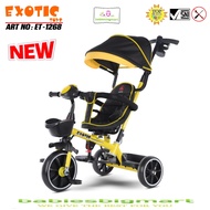 3-WHEEL CHILDREN'S TRICYCLE EXOTIC ET 1263, ET 1262, ET 1267, ET 1268, ET 1269, ET 1261 1, ET 1265, 