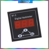 kiss Digital Voltmeter Voltage Tester Single Phase 3 Phase Voltage Meter For Generator