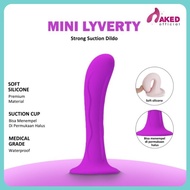 Strong suction dildo - Mini Lyverty - Mini