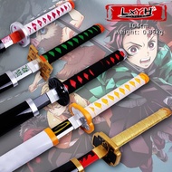 COSER KING Demon Slayer Kimetsu No Yaiba Hashibira Inosuke Kamado Tanjirou Zenitsu kanao Giyuu Kochou Shinobu Rengoku Kyoujurou Kanroji Mitsuri Tokitou Muichirou Iguro Obanai Sanemi Cosplay ยาว 104ซม  DIY