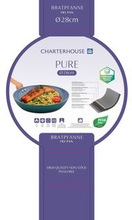 全新 贈品 CharterHouse PURE 28cm 陶瓷塗層易潔煎鍋