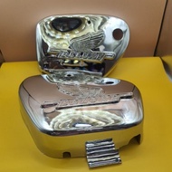 HONDA C70 BATTERY COVER CHROME