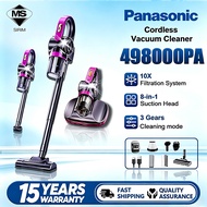 [5-Year Warranty] Khind 8-in-1 Handheld Cordless Vacuum Cleaner 498000pa Super Suction Power Powerfu