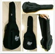 ✅ Tas Gitar Akustik/ Softcase Gitar Akustik Gibson Jumbo Warna Hitam