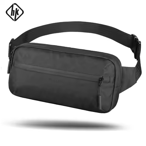 HK Waterproof Shoulder Bag for Men X-Pac Fabric Crossbody Bag Minimalist Sling Funny Pack Man Lightw