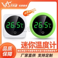Fish Tank Thermometer Aquarium Water Thermometer Mini High Precision Electronic Thermometer