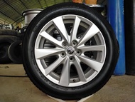 แม็กโตโยต้า ขอบ17 สีเดิม พร้อมยางดันลอป 215 55 17 ปลายปี22 ใส่ camry innova revo vigo อื่นๆ 5 รู 114