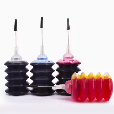 CMYK Ink Suitable For Canon For HP For Epson 30ml Spring Bottle Universal Ink Printer For HP 302 301