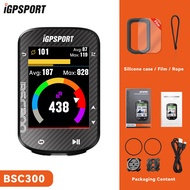 iGPSPORT BSC300 Bike GPS Computer Cycling Wireless Speedmeter Color Screen Map Navigation Offline Ma