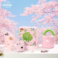 INSTAX富士instax立拍立得 一次成像相机 mini12精美礼盒 樱花宝贝 含10张fafa花边相纸