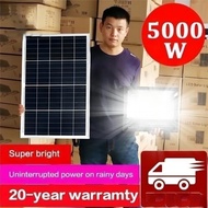 【In Stock】10-year warranty5000W Lampu Solar Light Outdoor Lighting LED Solar Spotlight Waterproof IP