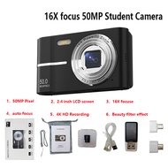 🔥VETEK 8 4K/5K HD 64/75MP WiFi Digital Camera with 64GB Card 18X Digital Zoom 3" Flip Screen for Vlo