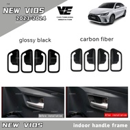 Vemart toyota vios new 2023 car indoor Handle frame garnish accessories vios baru