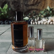 5ml/10ml Original Manceraa Black to Black glass spray decant