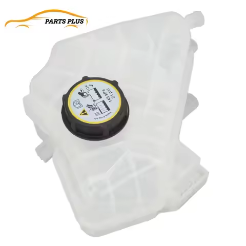 8V218K218AB Radiator Coolant Reservoir with Cap Auxiliary Water Tank Fit for Ford Fiesta Mk7 ECOSPOR