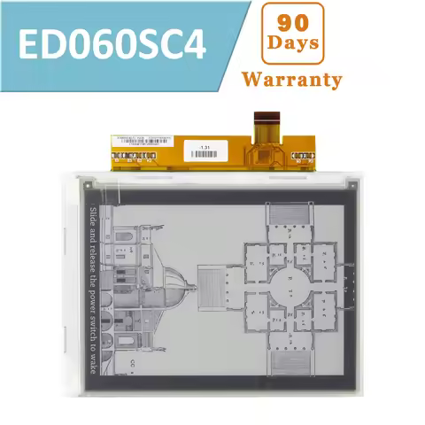 6 Inch Eink Screen ED060SC4(LF) For PocketBook 301 plus PB301 Ebook Reader Display Replacement Parts