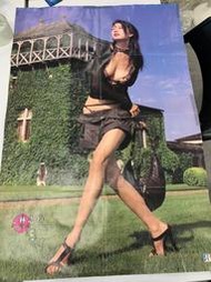 【限量珍品】超珍貴 林志玲絕版海報 壹週刊自由時報報導