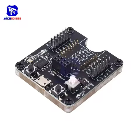 diymore ESP32 ESP8266 Burning Fixture Development Board ESP-01/01S/07/07S/12E/12F/12S/18T Easy Progr