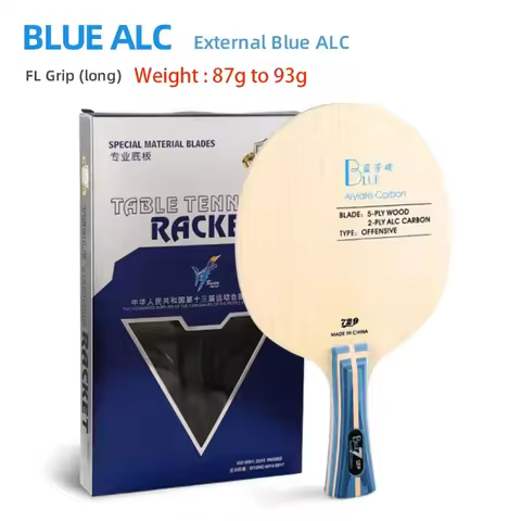 Original 729 Friendship Blue ALC Table Tennis Blade 5 Wood 2 Arylate Carbon Professional Ping Pong B