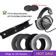 High-quality DT 770 Replacement Ear Pads Ear Cushion Earpad Compatible with beyerdynamic DT990 / DT8