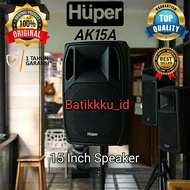 Promo Speaker Aktif HUPER AK15A AK 15 A ORIGINAL 15 INCH AK15 AK 15A