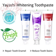 Yayashi Toothpaste SP4 SP7 Toothpaste Whitening Toothpaste Pemutih Gigi Teeth Whitening 益生菌 牙膏