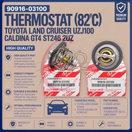 90916-03100 Thermostat 82°C Toyota Land Cruiser UZJ100 | Caldina GT4 ST246 2UZ (OEM Part)