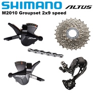 SHIMANO ALTUS M2010 Groupset 9 Speed Shifter MTB Mountain Bicycle M2020 Rear Derailleur HG400 Casset