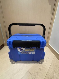 MEIHO 釣魚工具箱 藍色 28L