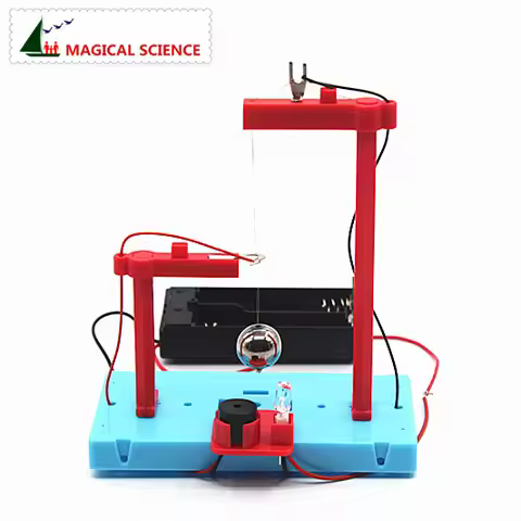 wholesale Physical experiment earthquake alarm DIY material,home school educational kit for kids,ran